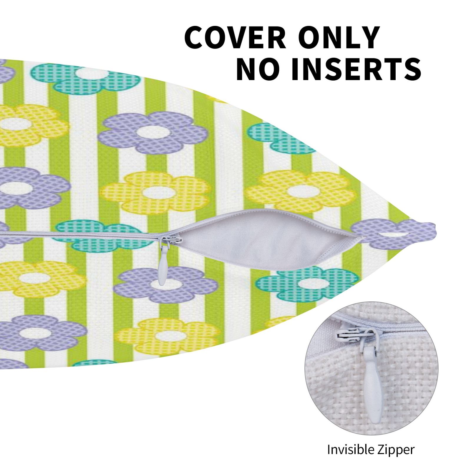Imitation Linen Pillowcase-2 Pack