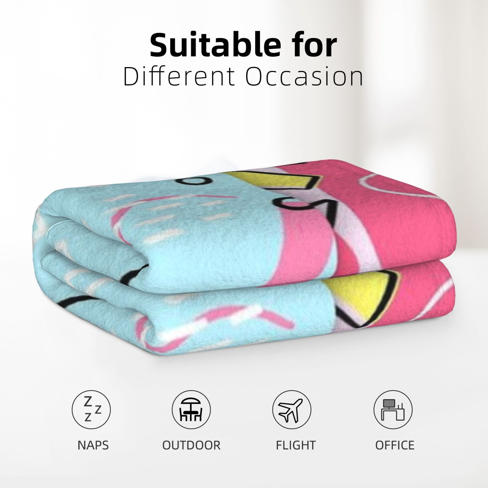 Flannel Blanket 30x50in (Vertical)