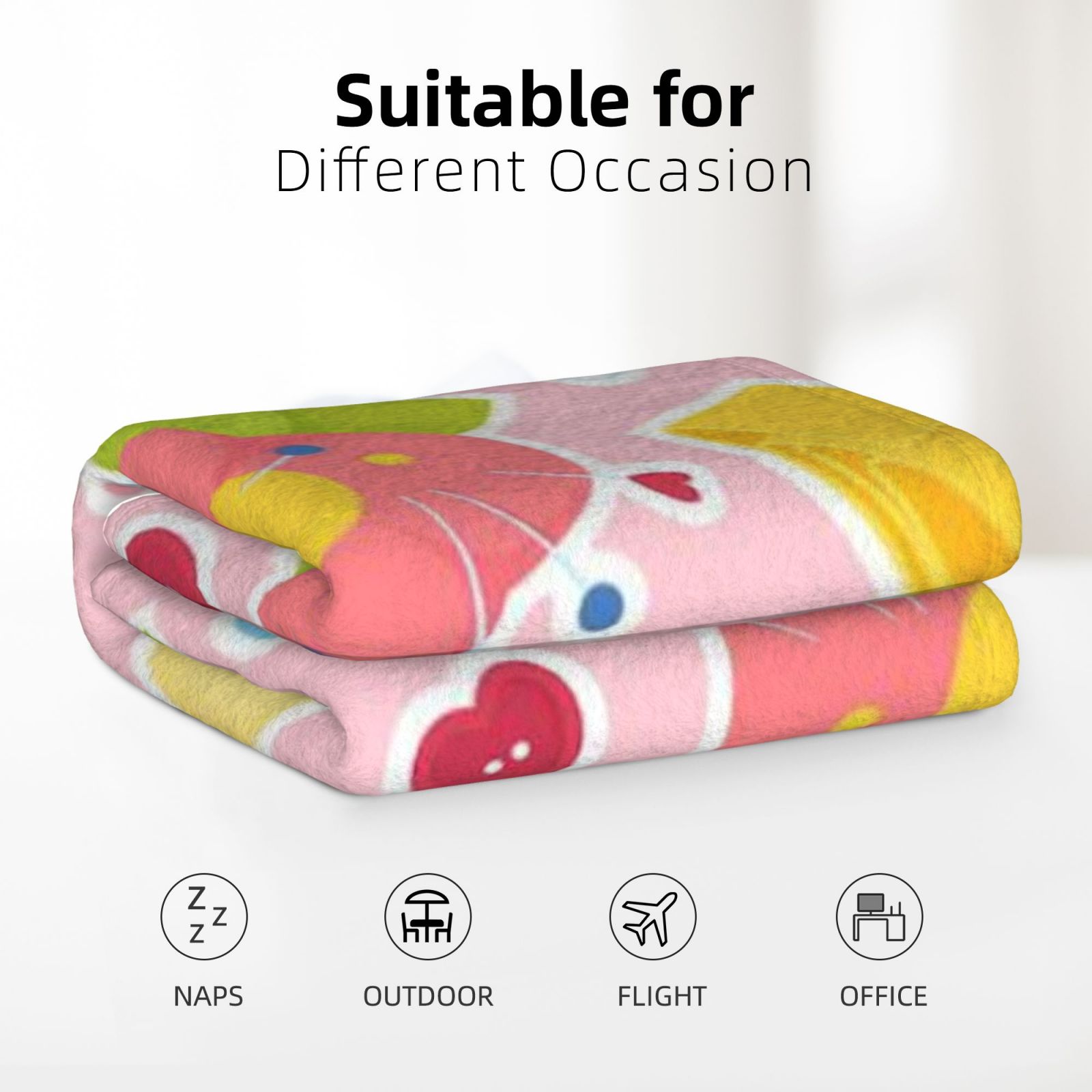 Flannel Blanket 30x50in (Vertical)