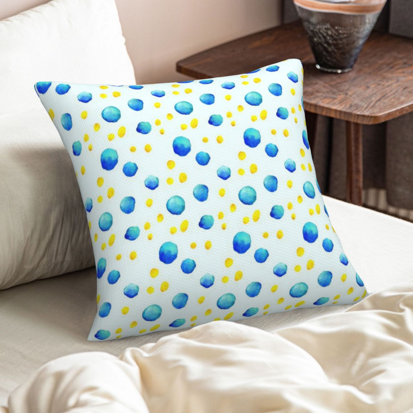 Imitation Linen Pillowcase-2 Pack
