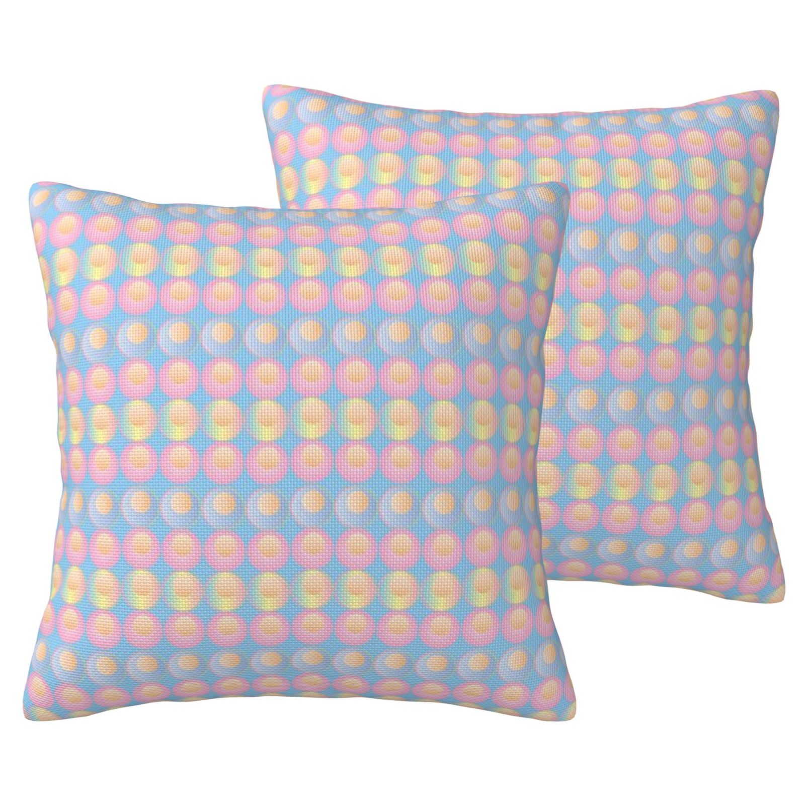 Imitation Linen Pillowcase-2 Pack