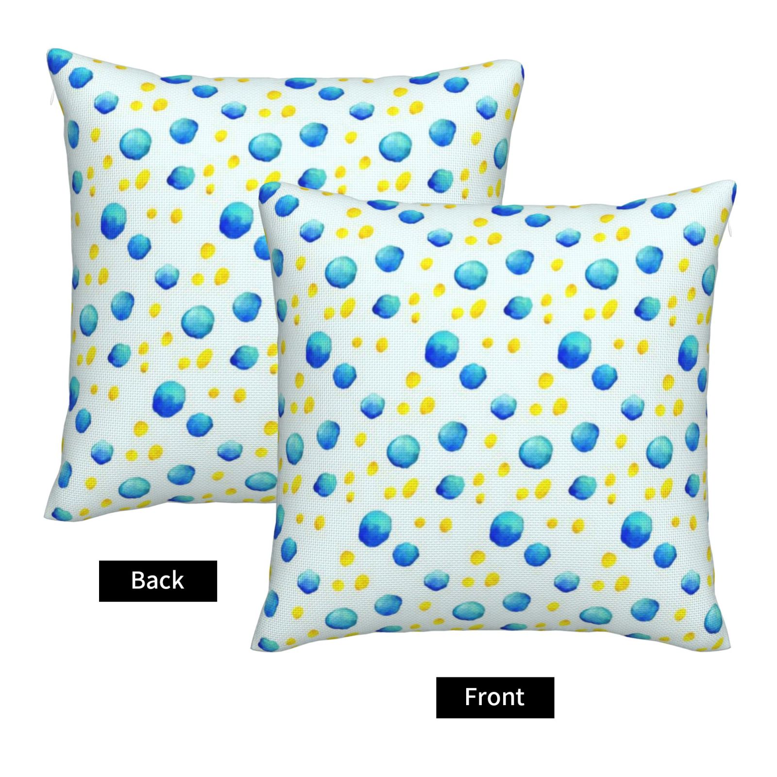 Imitation Linen Pillowcase-2 Pack