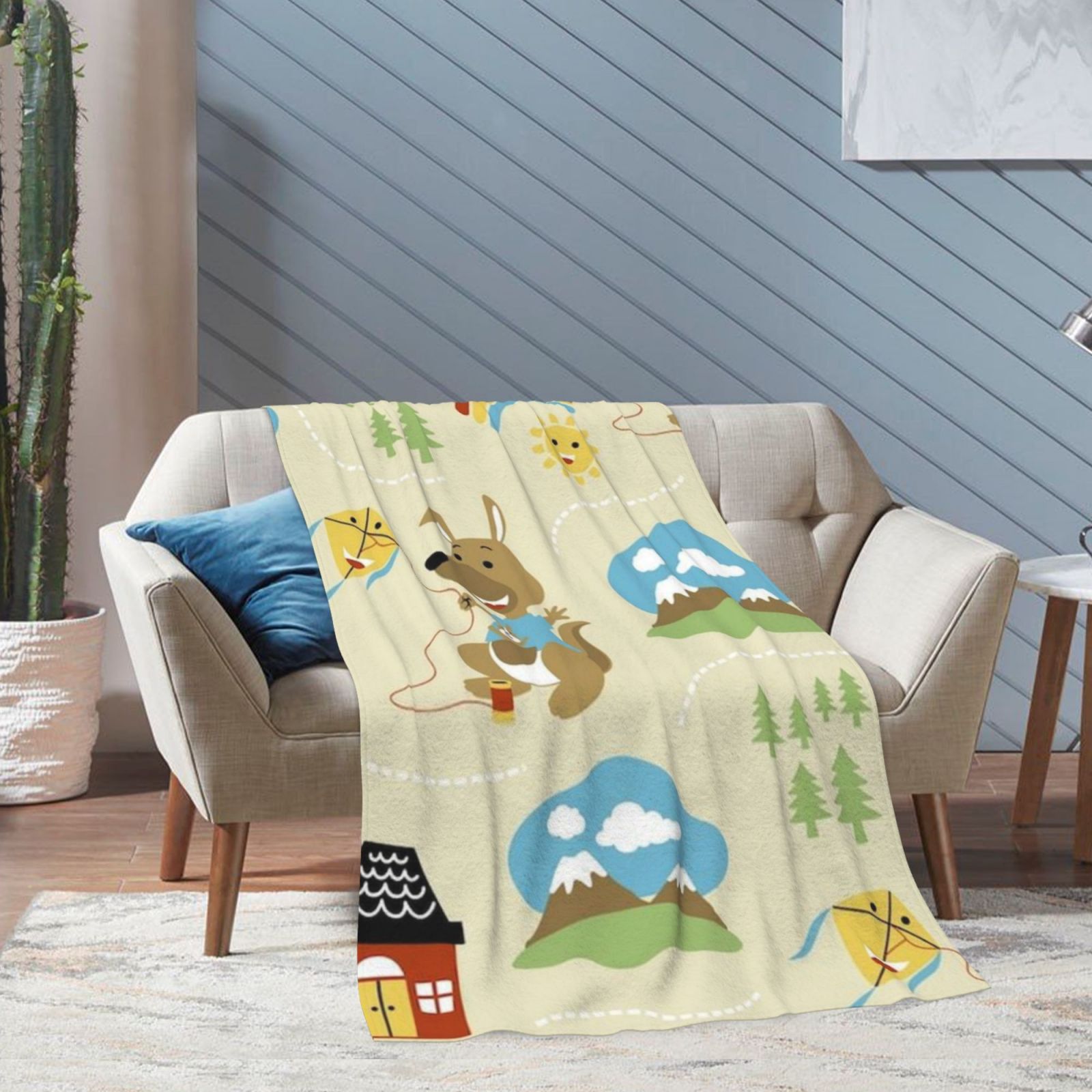 Flannel Blanket 50x70in (Vertical)