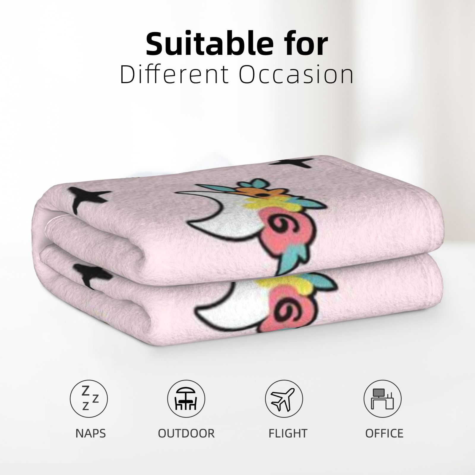 Flannel Blanket 30x50in (Vertical)