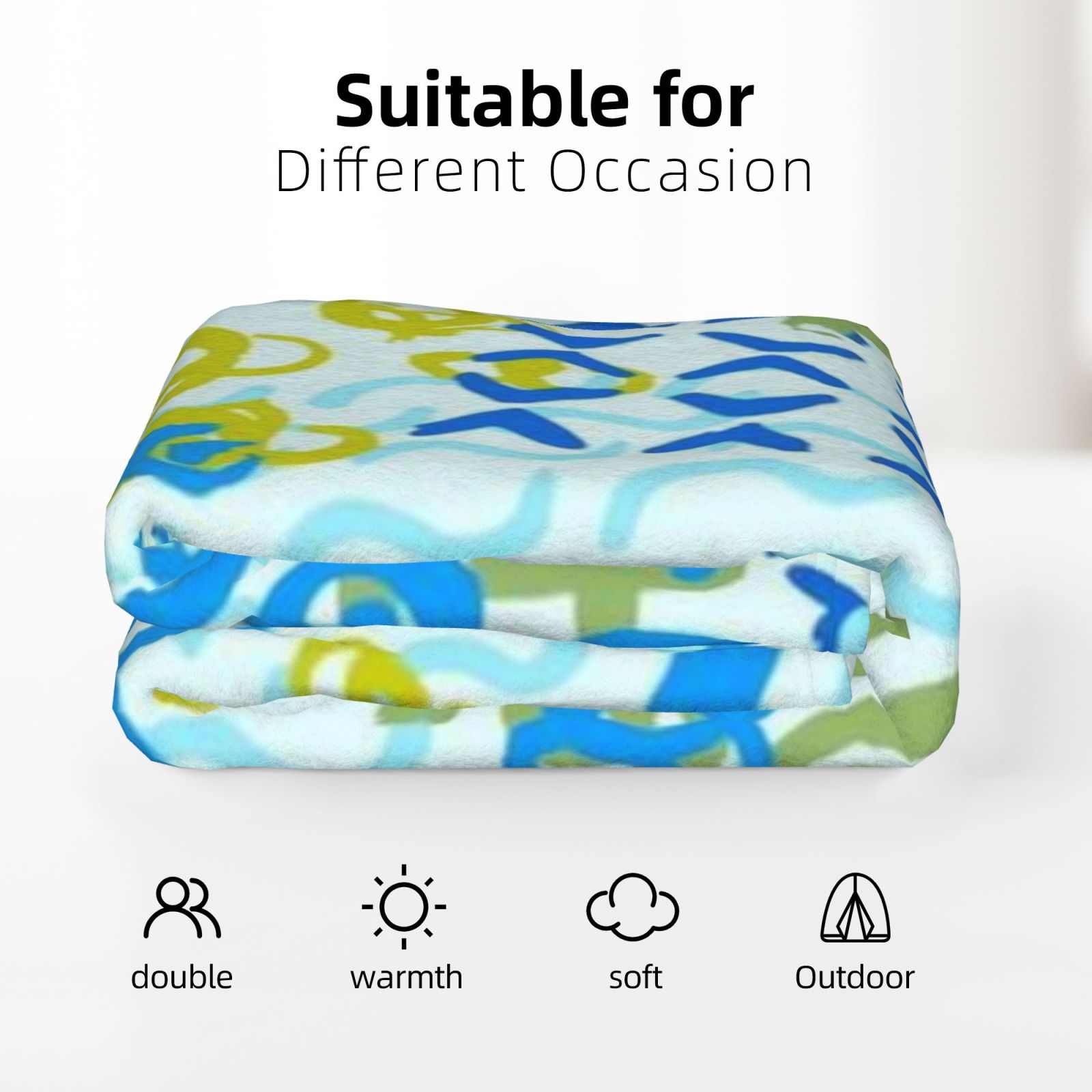 Flannel Blanket 50x70in (Vertical)