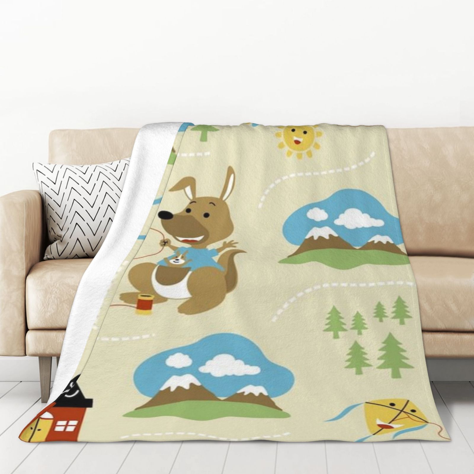 Flannel Blanket 50x70in (Vertical)