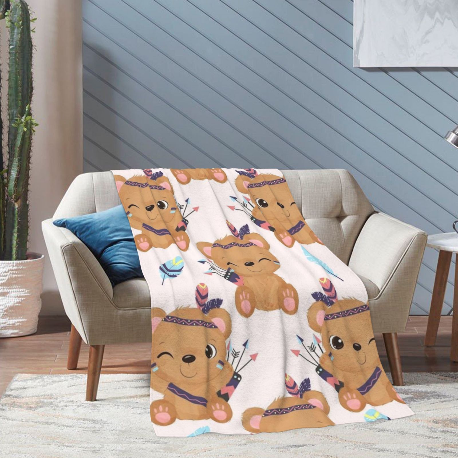 Flannel Blanket 50x70in (Vertical)