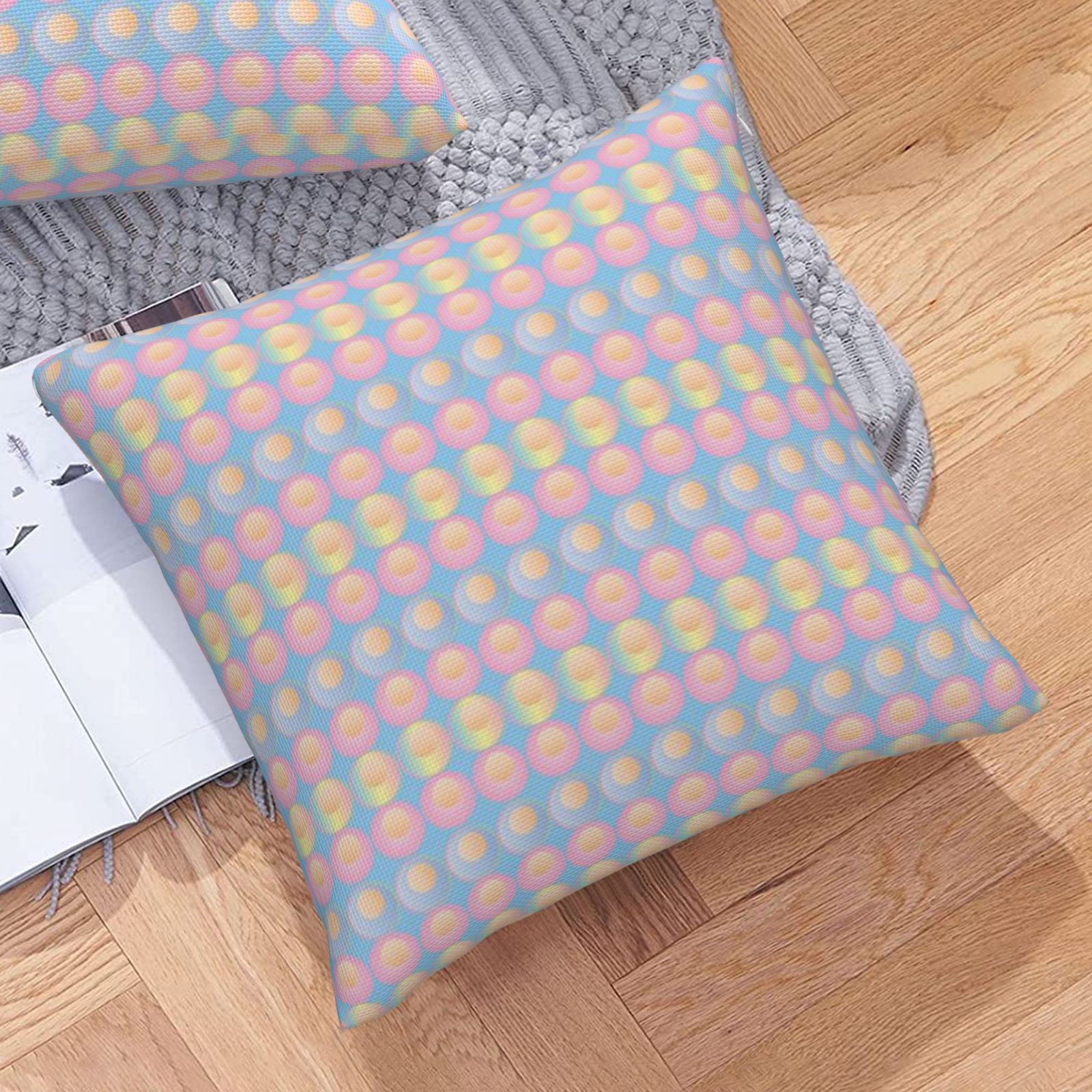 Imitation Linen Pillowcase-2 Pack