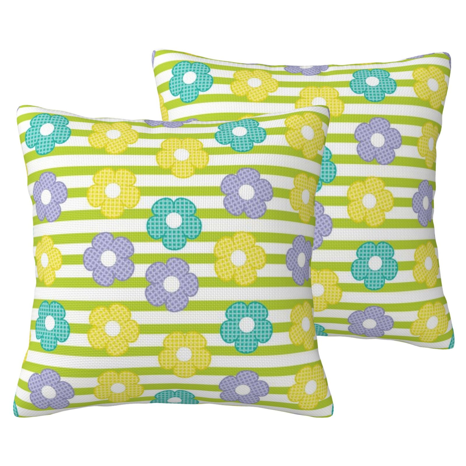 Imitation Linen Pillowcase-2 Pack