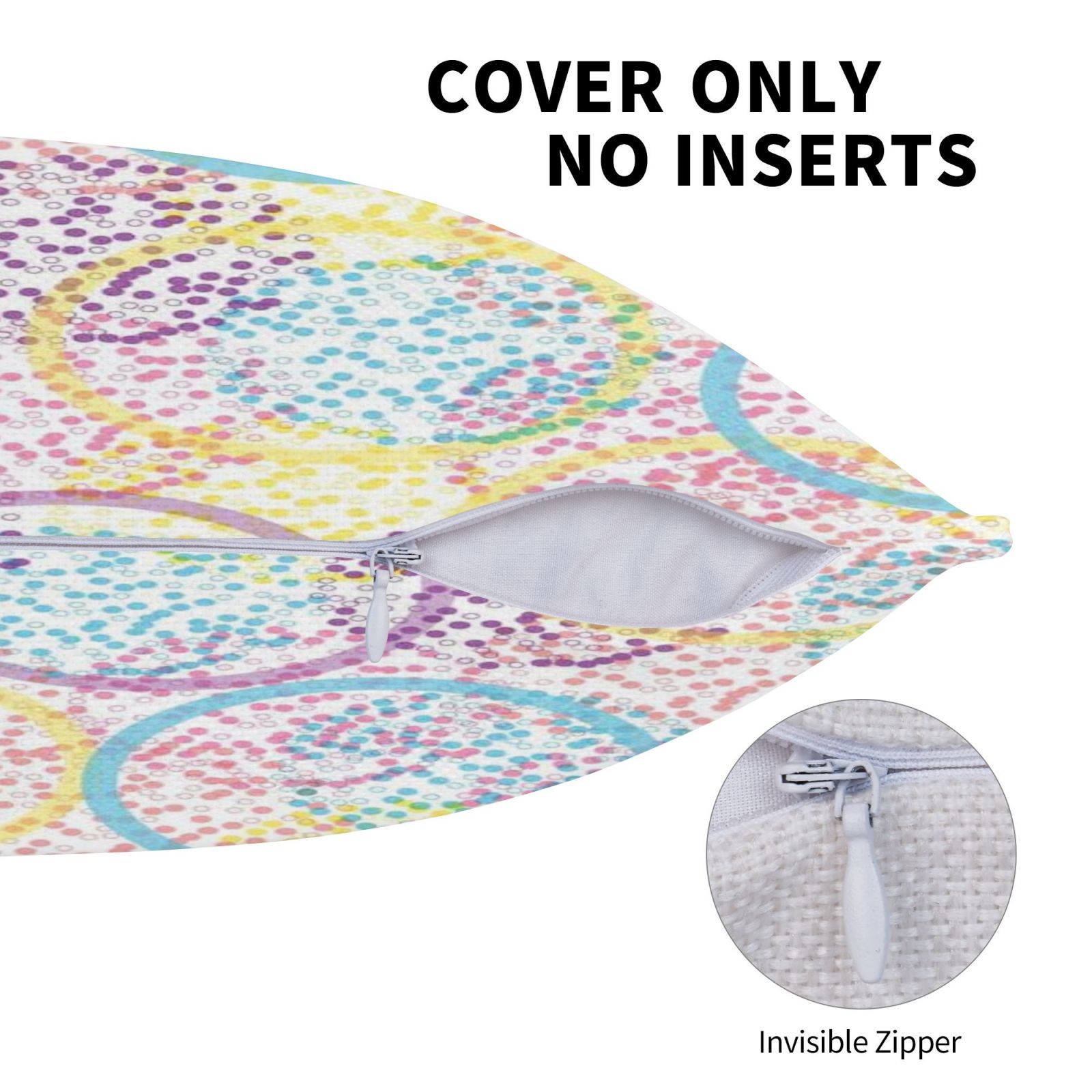 Imitation Linen Pillowcase-2 Pack