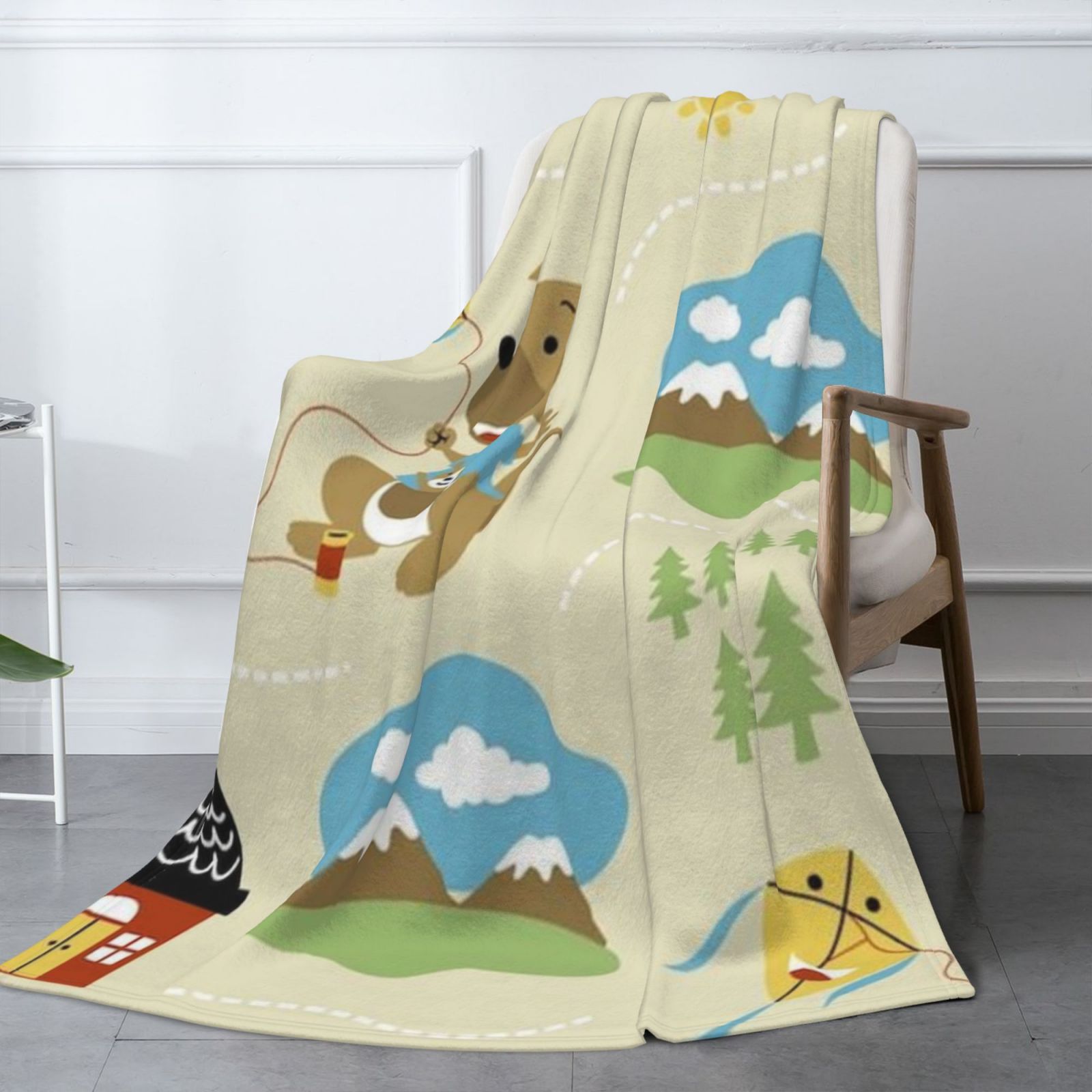 Flannel Blanket 50x70in (Vertical)