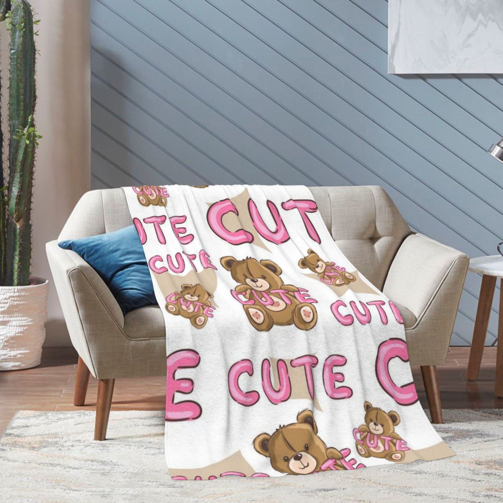 Flannel Blanket 50x70in (Vertical)