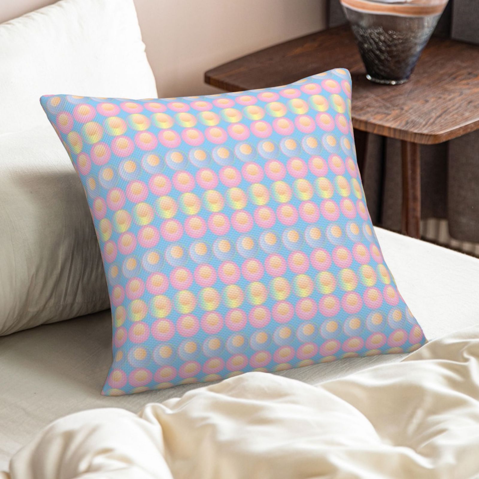 Imitation Linen Pillowcase-2 Pack