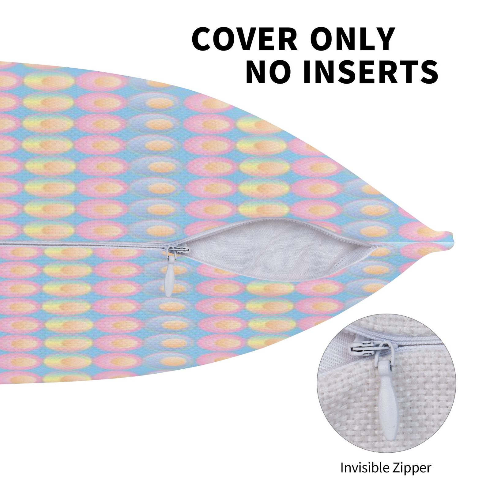 Imitation Linen Pillowcase-2 Pack