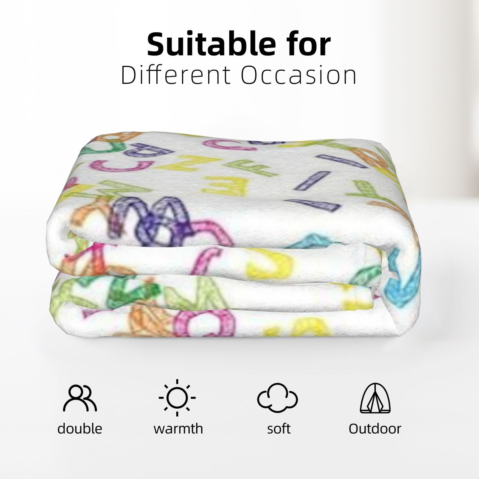 Flannel Blanket 50x70in (Vertical)