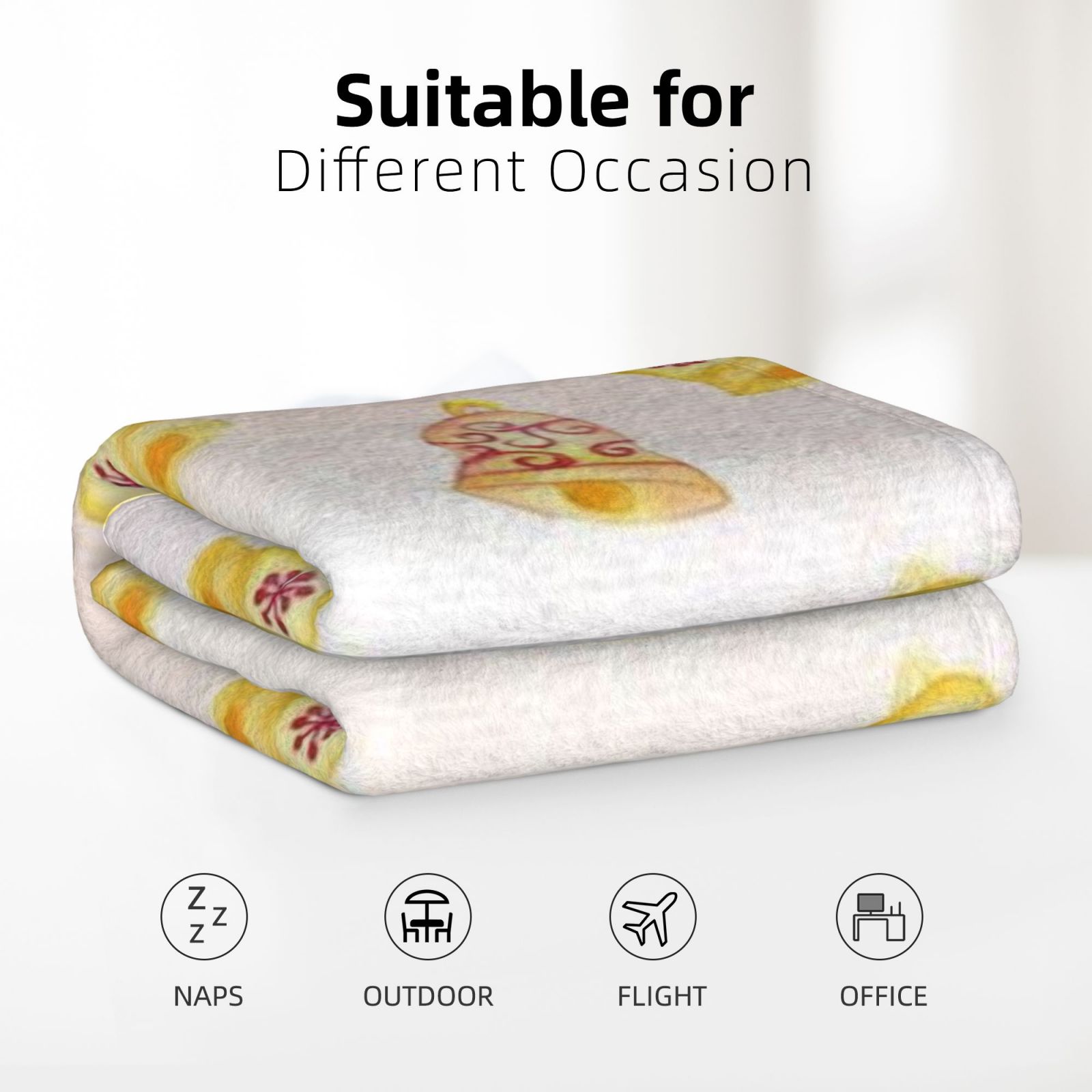 Flannel Blanket 30x50in (Vertical)