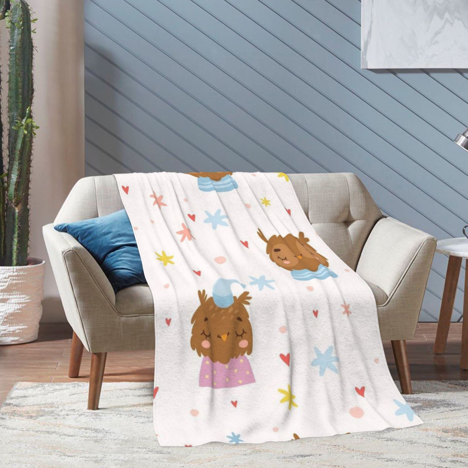 Flannel Blanket 50x70in (Vertical)